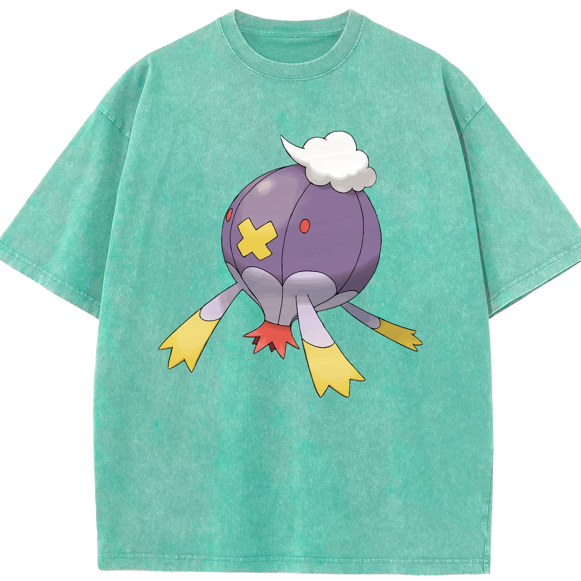 （画像用） ポケットモンスター Pokémon 綿100% ヴィンテージ風 半袖Tシャツ（フロントプリント）